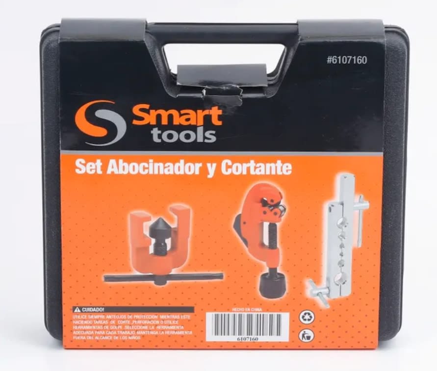 Juego Abocinador - Cortatubos 3/16'' - 5/8'' (6107160)2