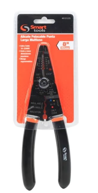 ALICATE PELACABLES DE 8'' MULTIPROPOSITO PUNTA LARGA (6101225)2