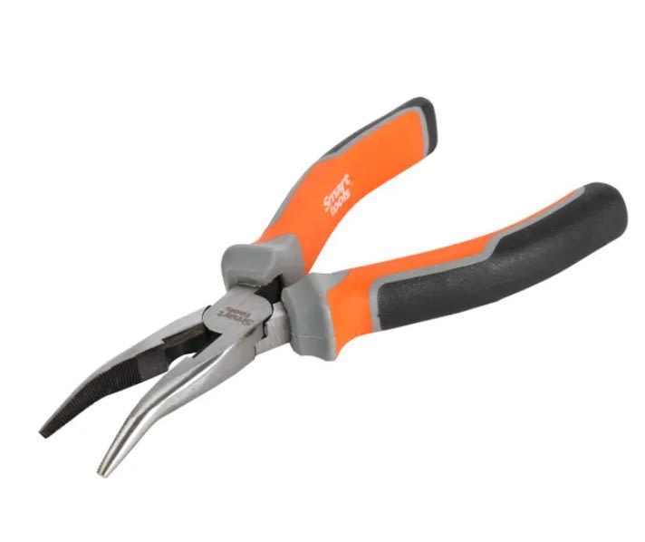 ALICATE PUNTA CURVA 6'' PULIDO CR/V M/ TRIMATERIAL (6101070)2