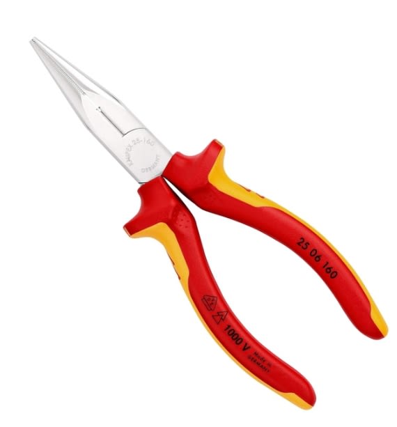 Alicate Punta Media Caña 6'' 1000v. (2506160t)1