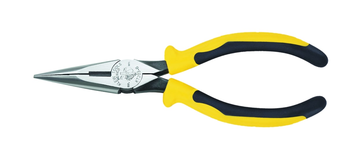 ALICATE PUNTA MEDIA CA?A DE  6'' CORTE LATERAL  MANGO BIMATERIAL (KT203-6)1