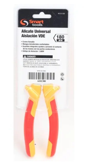 Alicate Universal Electrico 7'' Aislado Vde 1000v1