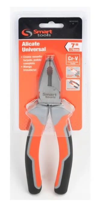 ALICATE UNIVERSAL 7'' PULIDO CR/V MANGO TRIMATERIAL (6101005)2