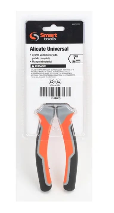 ALICATE UNIVERSAL 7'' PULIDO CR/V MANGO TRIMATERIAL (6101005)1