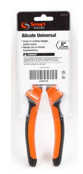 Alicate Universal 8'' Mango Bicolor (6101110)1