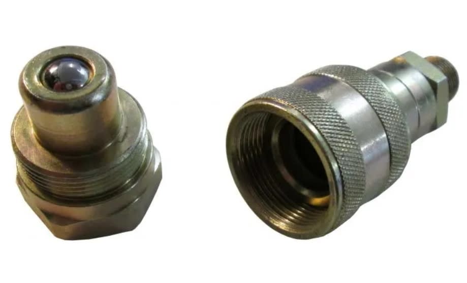 Juego De Acople Rápido Hidráulico Rosca 3/8'' Npt Sin Fugas2