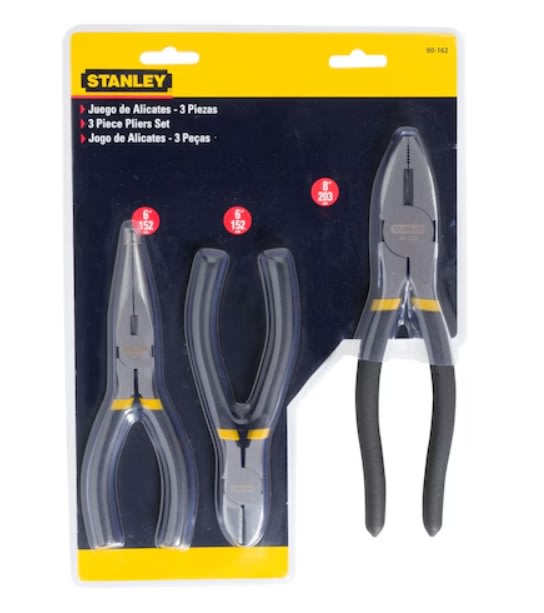 Juego De Alicates 3 piezas (90-162la)2