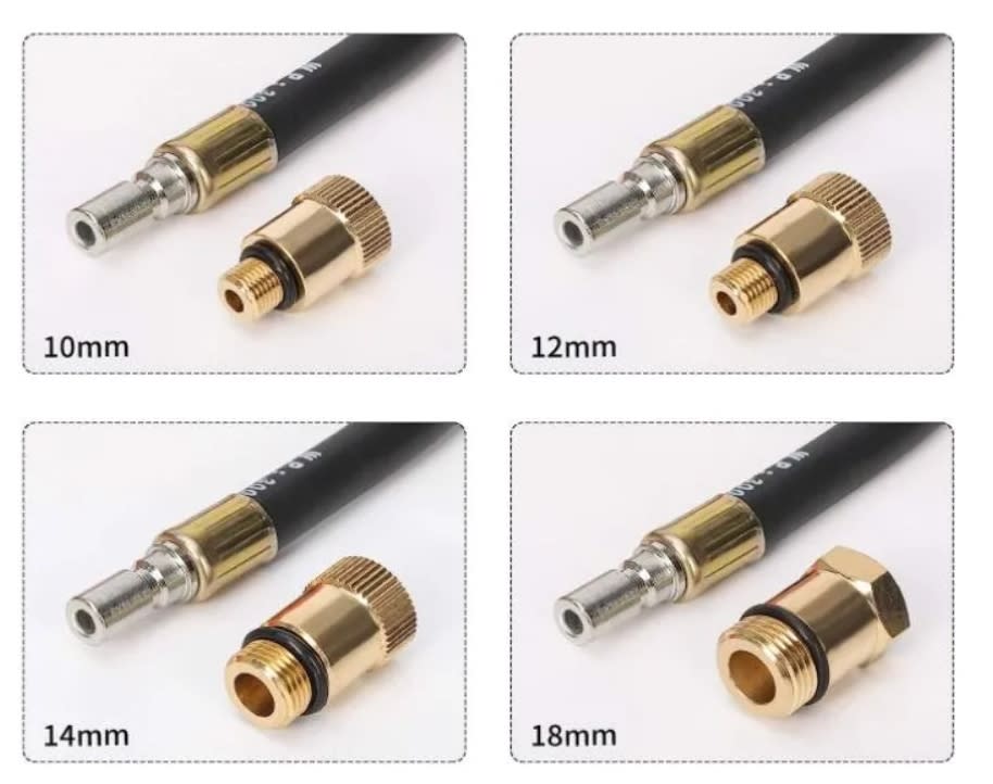 Juego De  Compresimetro Bencinero 300 Psi (908g1)5