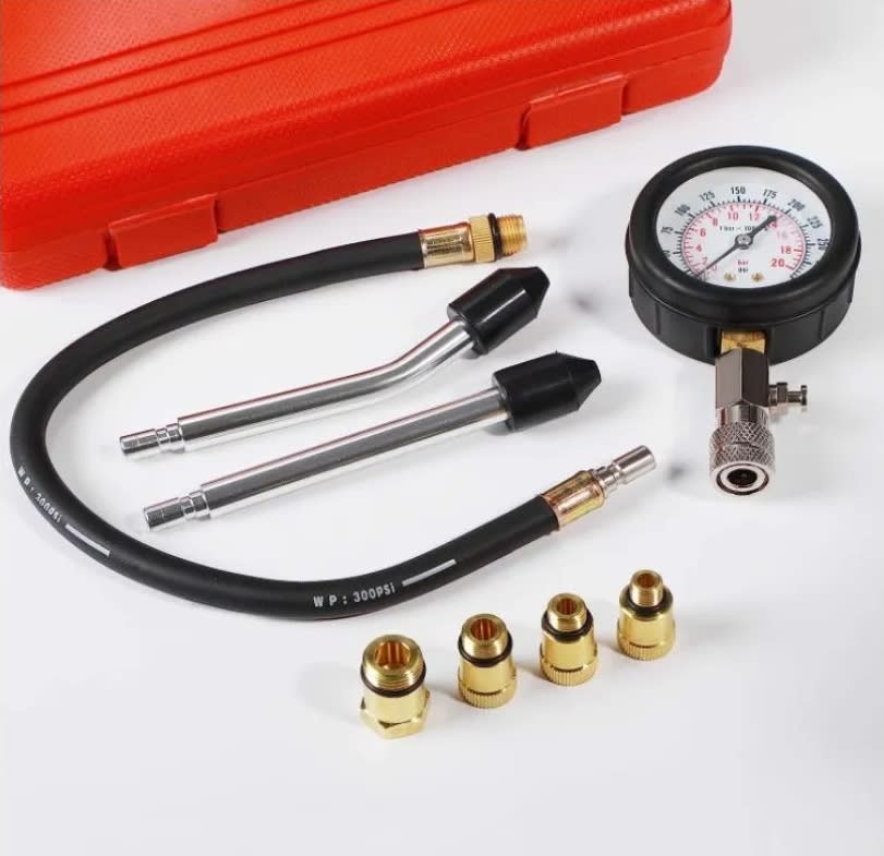 Juego De  Compresimetro Bencinero 300 Psi (908g1)3