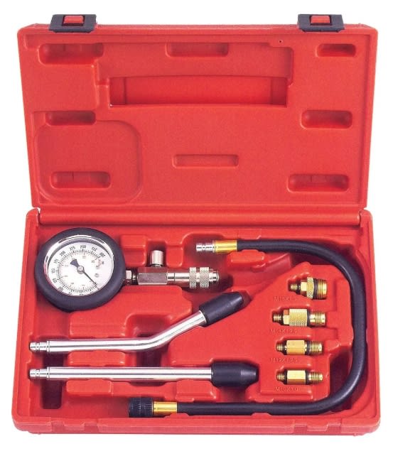 Juego De  Compresimetro Bencinero 300 Psi (908g1)6