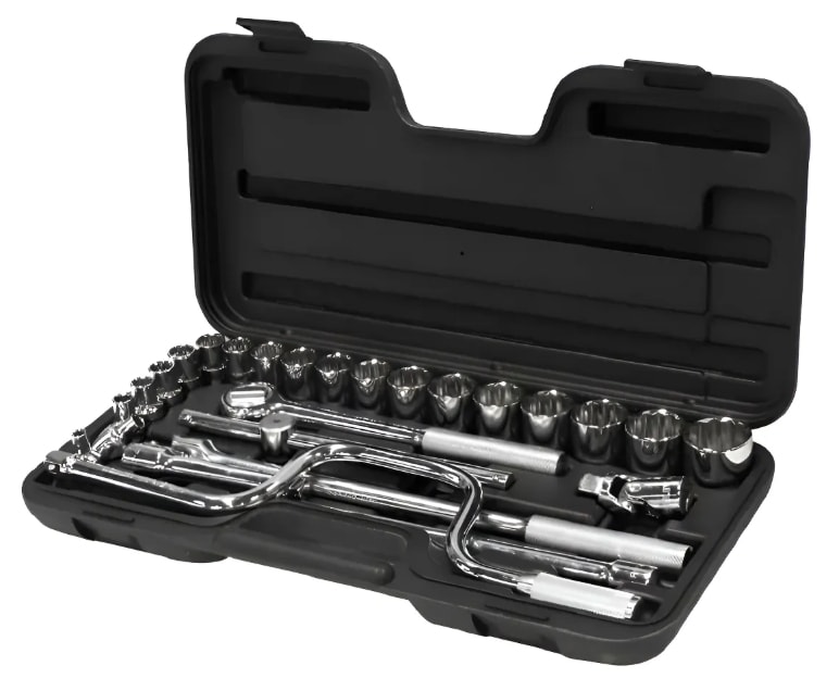 Juego De Dados 1/2   1/4-1.1/4  27 Piezas (86-505)3