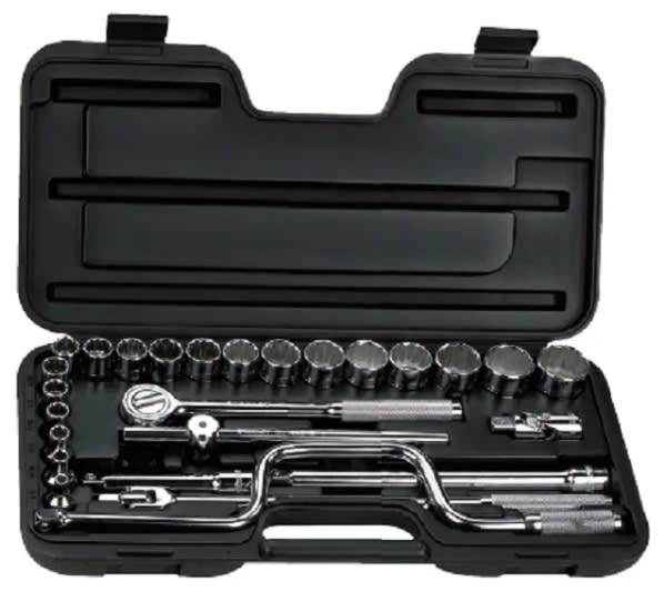 Juego De Dados 1/2   1/4-1.1/4  27 Piezas (86-505)1