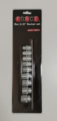 Juego De Dados Hexagonales 3/8'' De 9-19 Mm 9 Piezas (3093)4