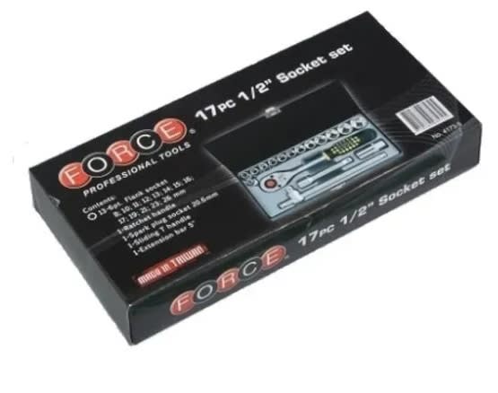 Juego De  Dados Hexagonal []1/2'' 8-26 Mm (4173-5)3