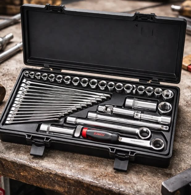 Juego De Dados 3/8'' Y Llaves 36 Pzas. (3361)4