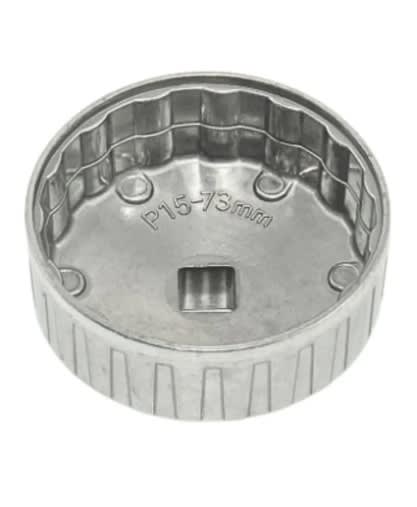 Llave Copa Para Filtro De Aceite 73 Mm X 15 Puntos2