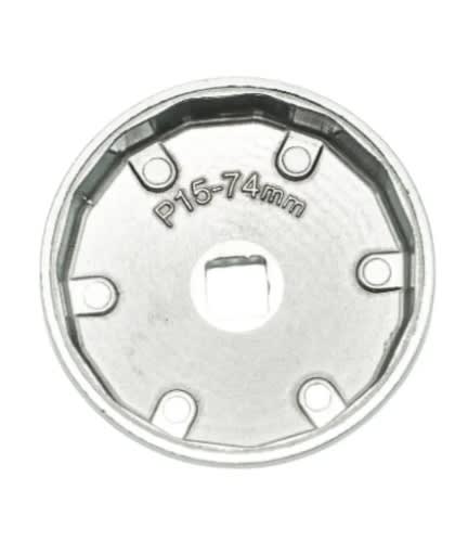 Llave Copa Para Filtro De Aceite 74 Mm X 15 Puntos2