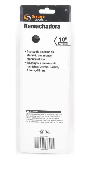 Remachadora De 4 Tomas  De 250 Mm Aluminio/pvc2