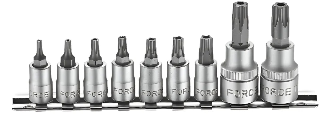 Juego De Dados 5 Puntas Perforados De T10-t50 (3095)2