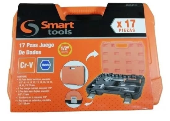 Juego De Dados 1/2'' De 8 A 27 Mm. 17 Pzs. (6104510)3