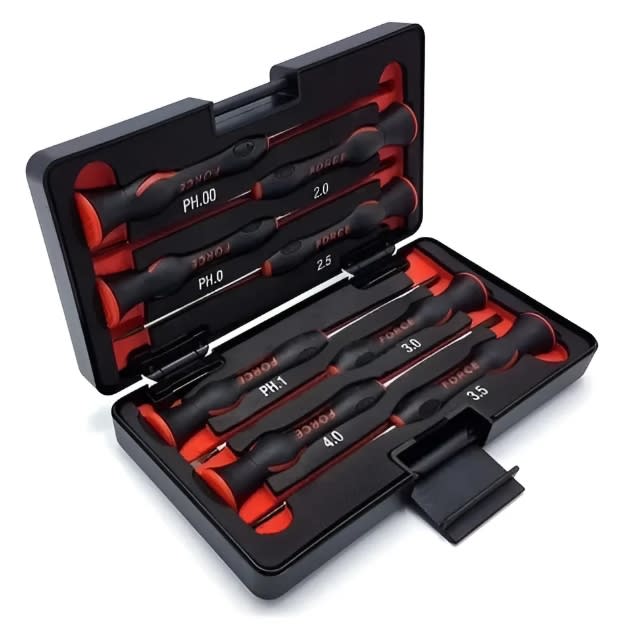 Juego Destornilladores De Precisión 5(-) 3(+) Caja plástica (2087-a)2