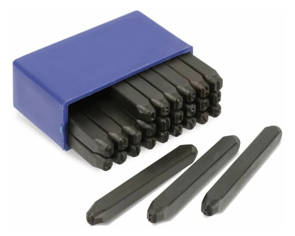 Juego Letras De Golpe  3 Mm.1