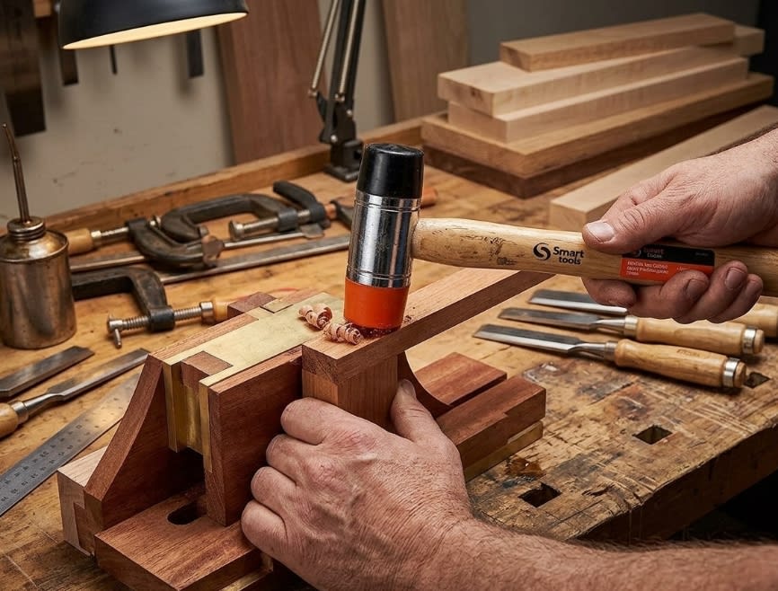 MARTILLO GOMA/PLASTICO MANGO MADERA DE 60 MM (6103370)4