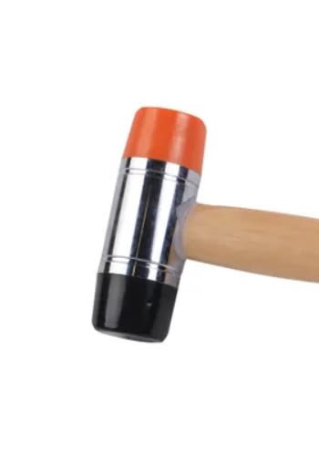 MARTILLO GOMA/PLASTICO MANGO MADERA DE 60 MM (6103370)3