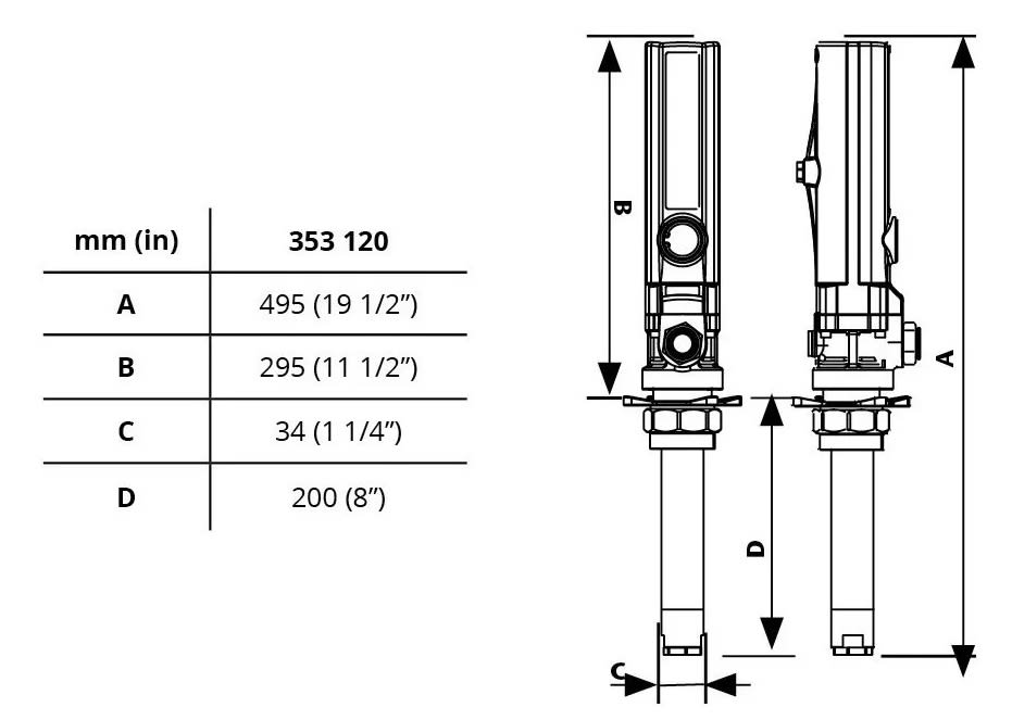 Bomba Neumática De Pistón P/aceite Pm2 3:1/s (353120)2