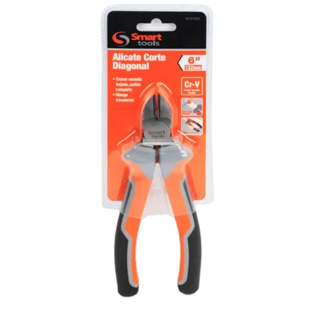 ALICATE CORTE LATERAL  6'' CR/V M/ TRIMATERIAL (6101020)2
