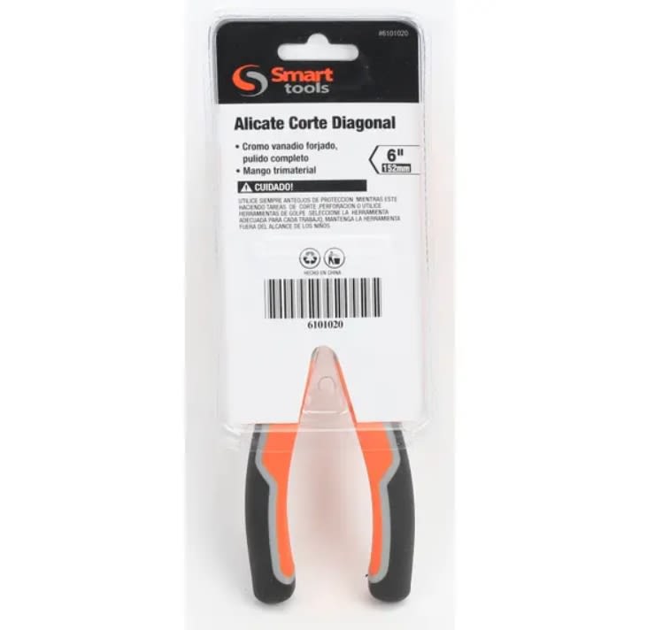 ALICATE CORTE LATERAL  6'' CR/V M/ TRIMATERIAL (6101020)1