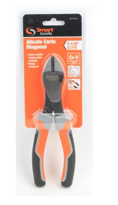 ALICATE CORTE LATERAL 7.1/2'' CR/V M/ TRIMATERIAL (6101025)2