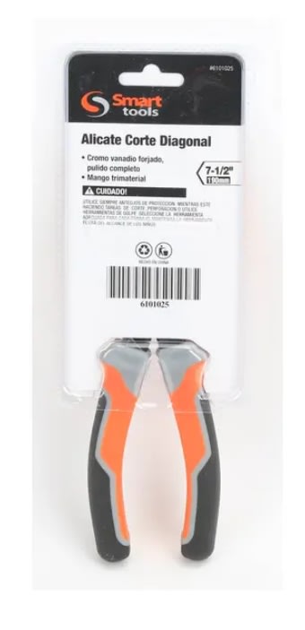 ALICATE CORTE LATERAL 7.1/2'' CR/V M/ TRIMATERIAL (6101025)1