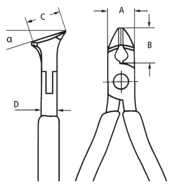 ALICATE CORTE OBLICUO DE 5'' (6212120)2