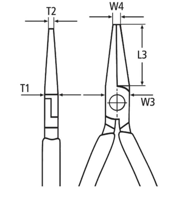 Alicate De Punta Para Mecánicos 8'' (3815200)1