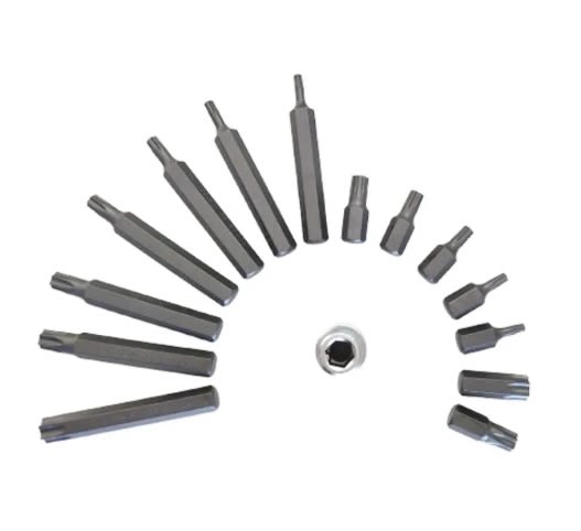 Juego De  Puntas Torx T20-t55 Cortas-largas (4156)4