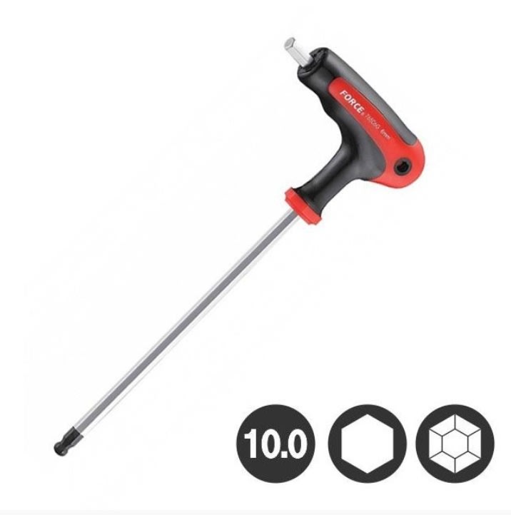 LLAVE ALLEN BOLA LARGA C/ MANGO 90º DE 10MM (76510G)3