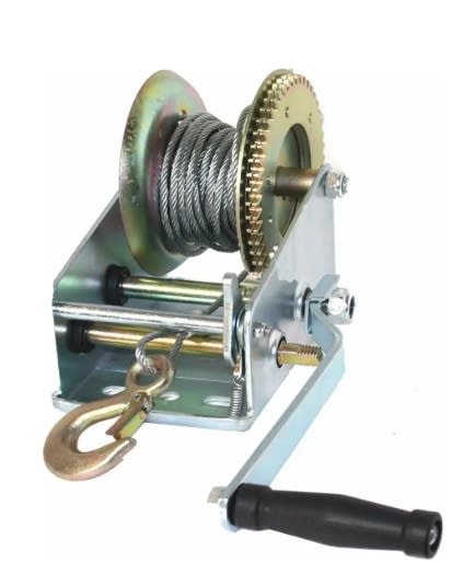 Huinche Manual Pd-25 1100 Kg. Cable 5.6Mm X 8Mts (HW1100)1