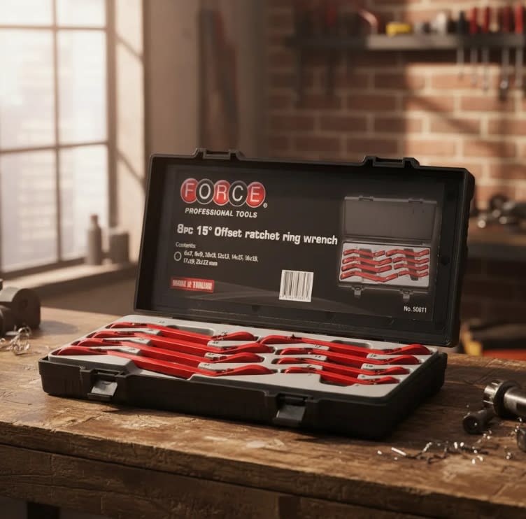 Juego Llaves Corona Chicharra 6 A 22mm (50811)3