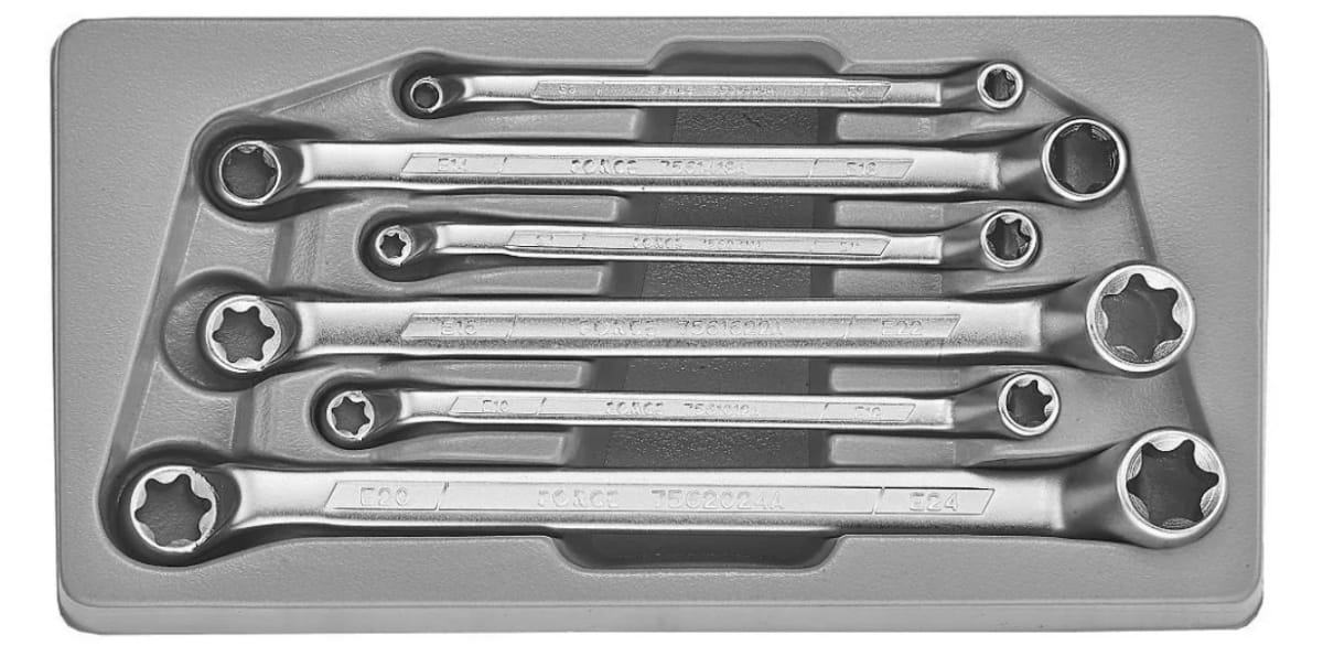 Juego De Llaves Corona Torx Acodada E6-e24 (5065)3