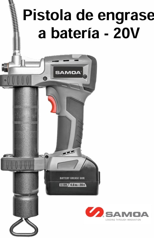 PISTOLA DE ENGRASE A BATERIA PG-20V, 4AH (160510)5