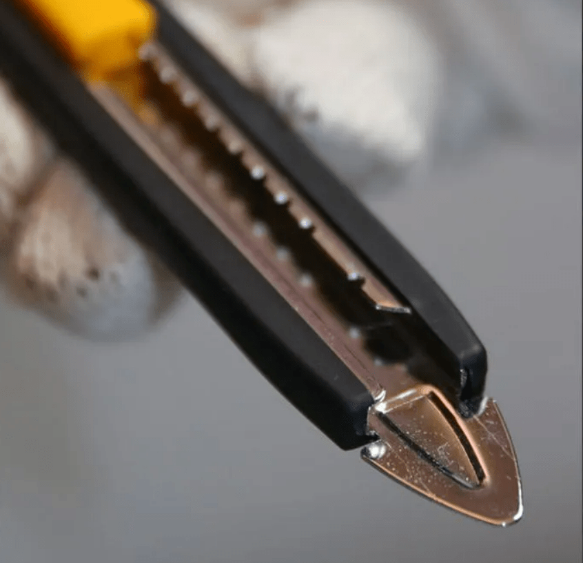 SET CUCHILLO CORTANTE CUTTER  DE 9 MM + 10 REPUESTOS S185, SINSEUNG KOREA6