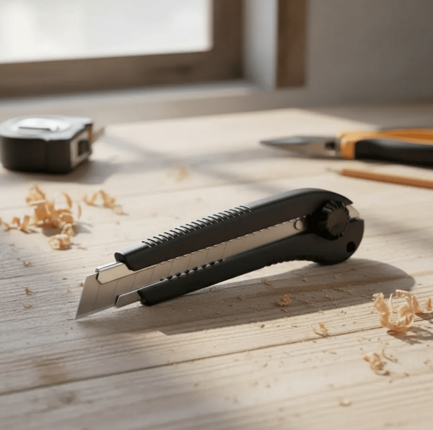 CUCHILLO CORTANTE CUTTER INDUSTRIAL DE ALTA RESISTENCIA 25MM , XL803 SINSEUNG KOREA4