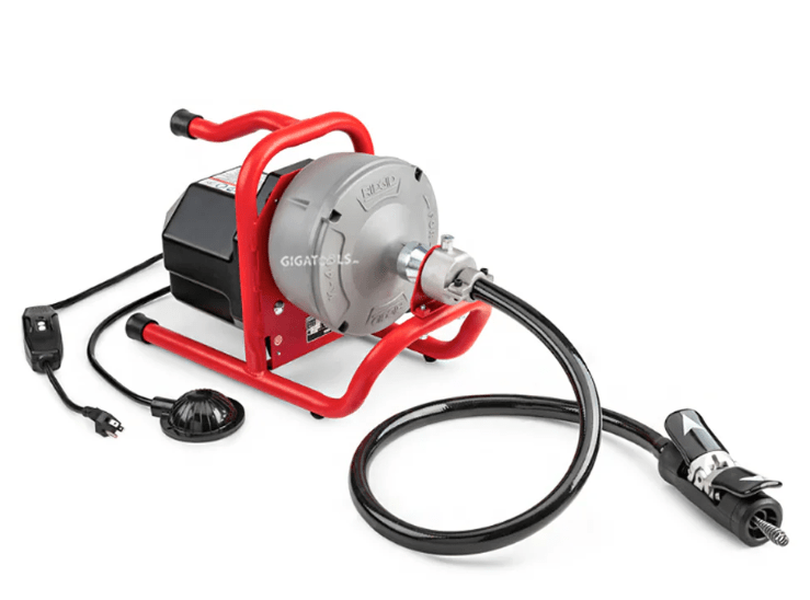 DESTAPADORA DE DESAGUES  K-40 PF. DE 3/4'' A 2.1/2'' INCLUYE CABLE DE 5/16'' X 10.6 MTS (71732)2