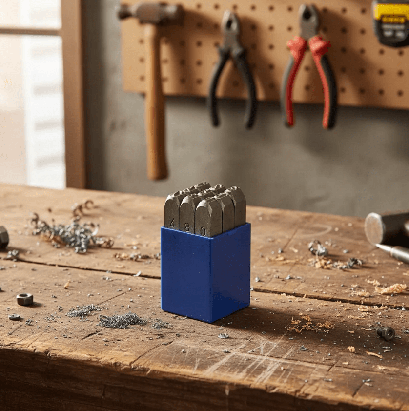 JUEGO DE NUMEROS DE GOLPE DE 12 MM3