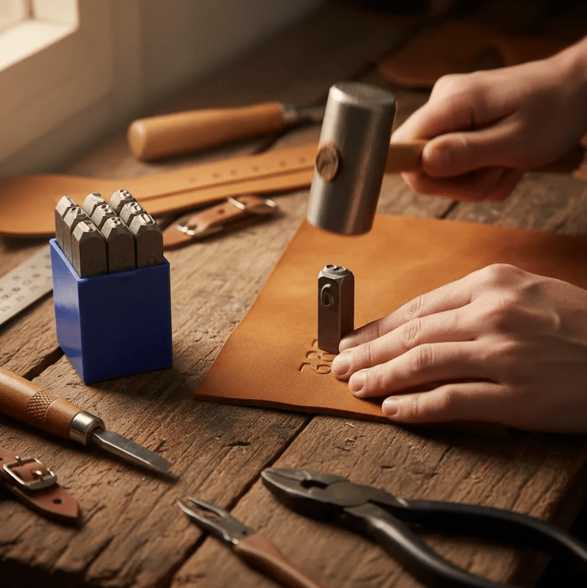 JUEGO DE NUMEROS DE GOLPE DE 12 MM2