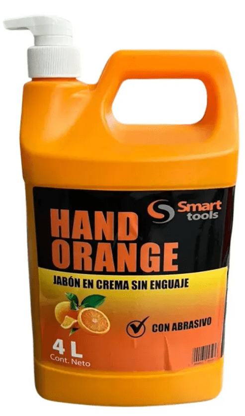 JABON PARA MECANICOS CON ABRASIVO  ORANGE 1 GALON - SMART TOOLS3
