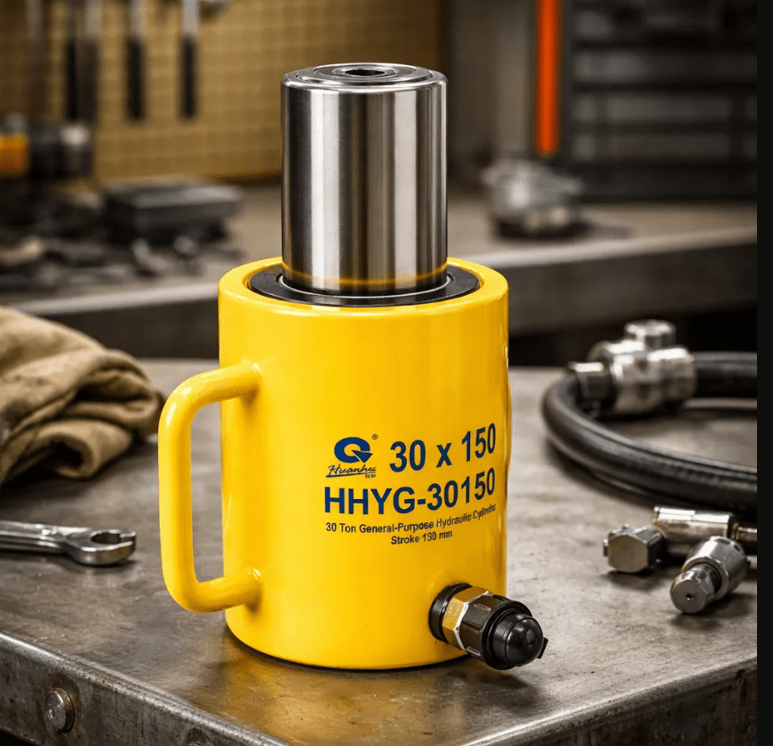 CILINDRO DE 30 TON. CARRERA 150MM SIMPLE EFECTO (HHYG-30150)2