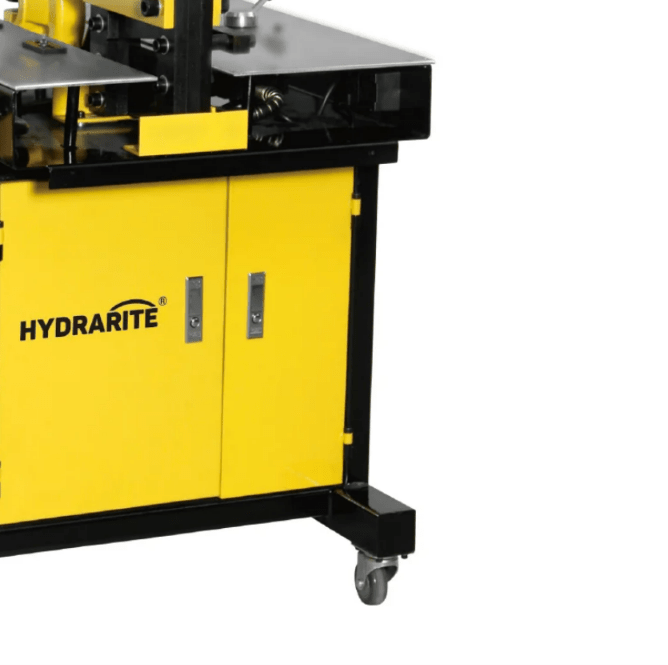 MAQUINA ELECTROHIDRAULICA PROCESADORA DE BARRAS 3 EN 1 HHM-200H, HIDRARITE4