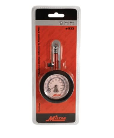 MEDIDOR PRESION NEUMATICOS C/MANOMETRO 0 - 160 PSI (S-933)3